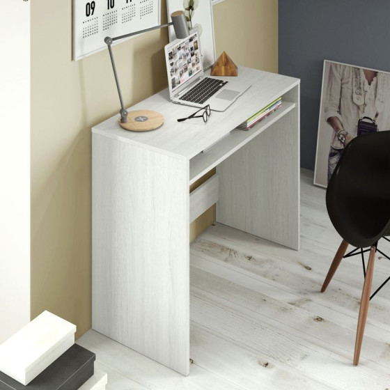 DESK Mesa de escritorio en color Blanco Alpes